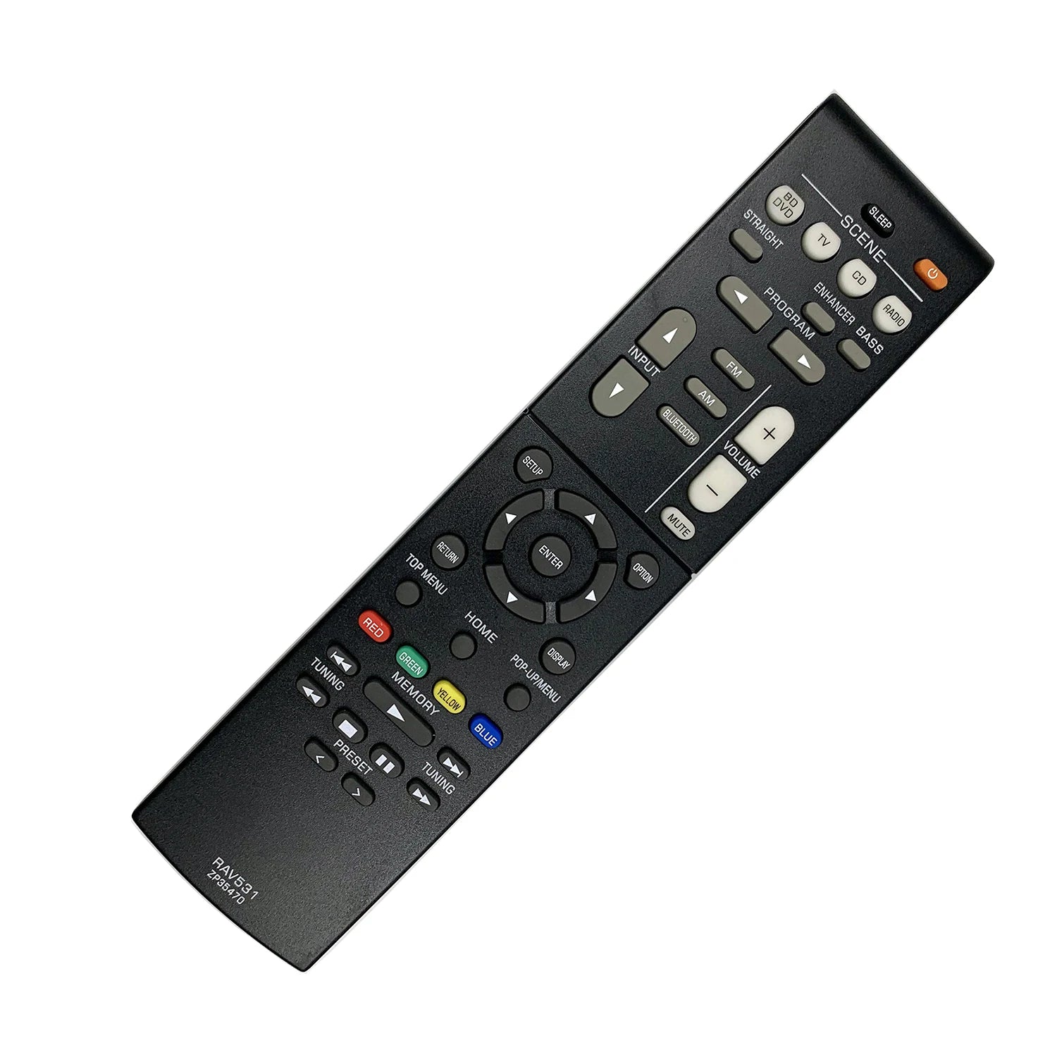 Yamaha RAV531 ZP35470 Replacement Remote Control for RX-V and HTR Series AV Receivers