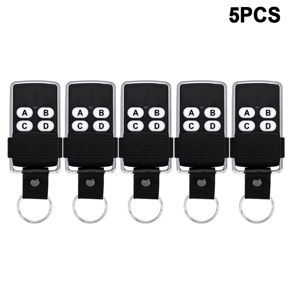 Multi-Frequency Universal Garage Door Remote – 280–868MHz Cloning Key Fob with Rolling Code Support
