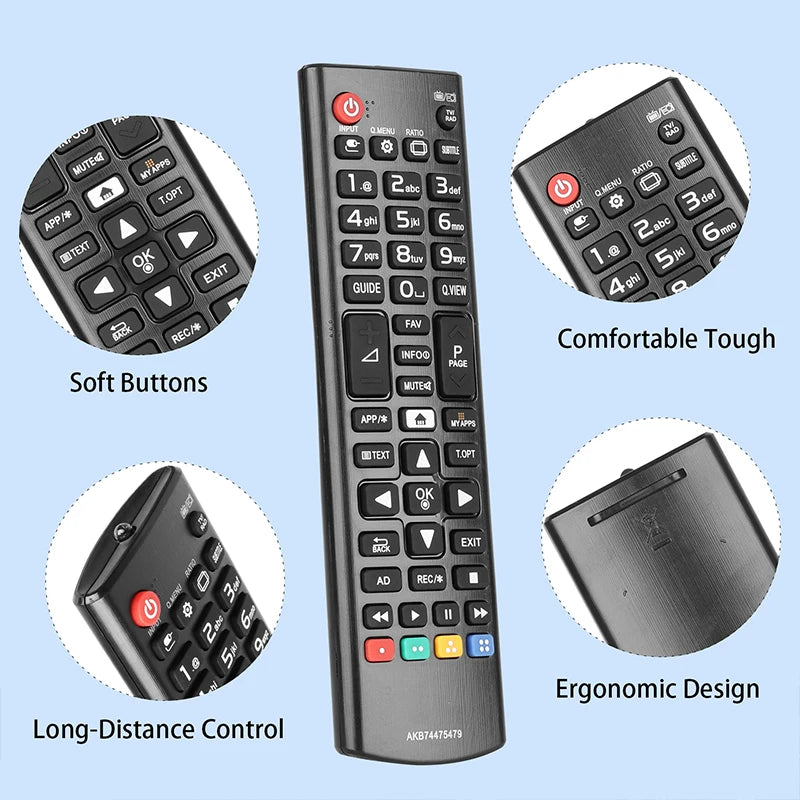 AKB74475479 Replacement Remote for 32LW340C 39LB570V 42LB580V 43LH510V 49UH600V 55LF580V TV
