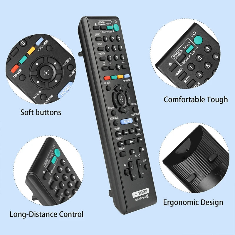 RM-ADP058 Replacement Remote for BDV-L600 BDV-E280 BDV-E380 BDV-L800 BDV-E880 Sony Home Theatre