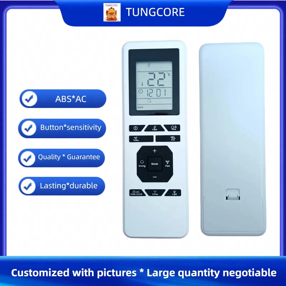 Replacement Air Conditioner Remote Control Compatible with Electrolux, Gibson and Frigidaire Climate Control Systems