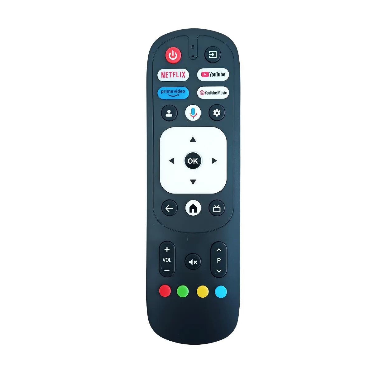 Replacement Remote Control for JVC Smart LED and LCD Television Models Compatible with RM-C Series Remotes