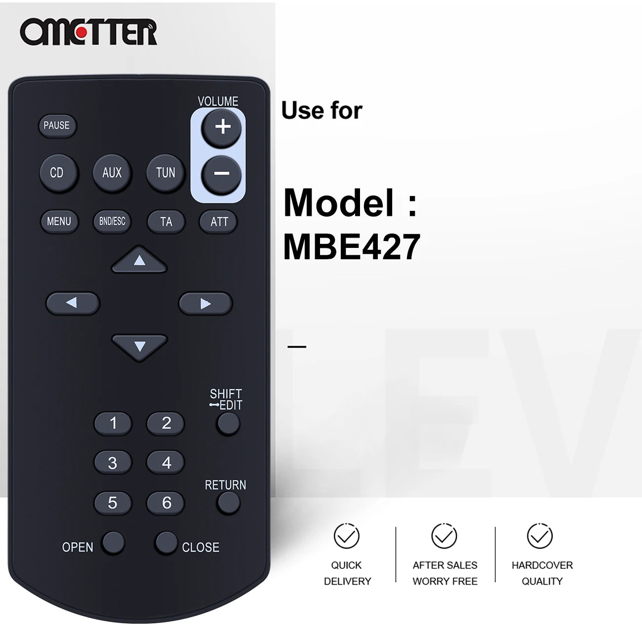 CXX7763 Remote Control for Pioneer Car Audio DEX-P01 RS-D7X RS-D7XⅡ Systems
