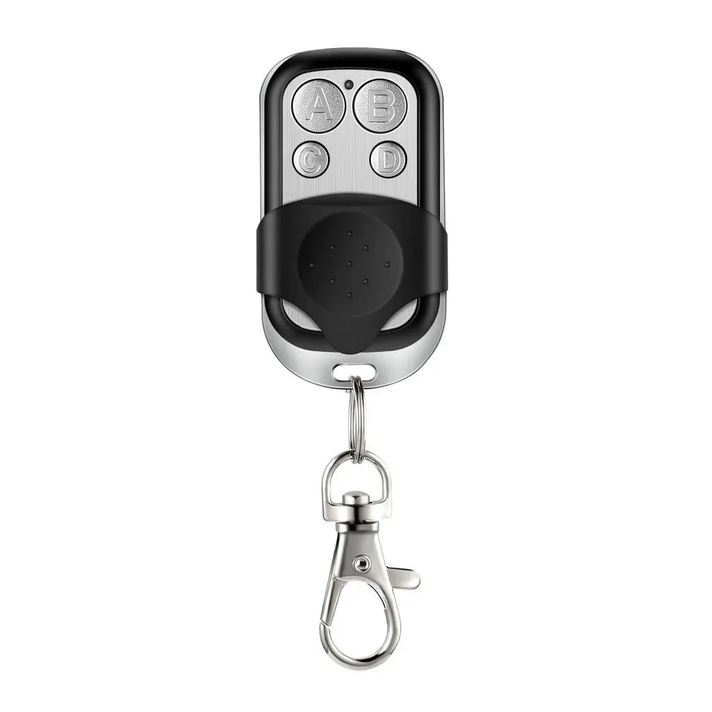 2pcs universal garage door remote control key fob – 433mhz fixed code duplicator