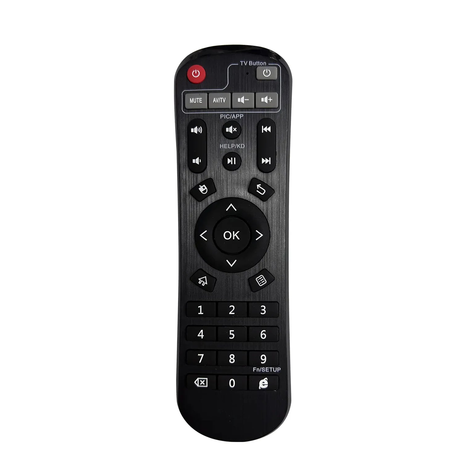 Universal IR Replacement Remote Control for Android TV Box EV SVI LONG Series Media Players