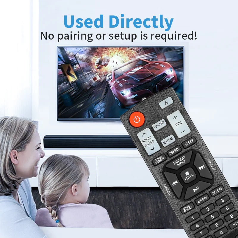 AKB73655724 Replacement Remote for CM9730 CMS9730F LG CD Home Audio Stereo System