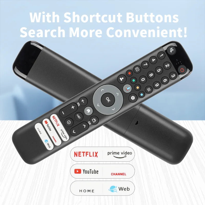 RC833 GUB1 Voice Remote Control for 50C643 50C645 55C745 65C745 75C845 TCL Smart TV
