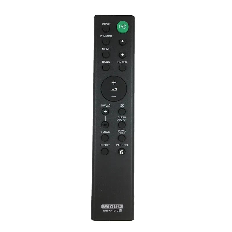 Sony RMT-AH101U Replacement Remote Control for Sound Bar Audio Systems