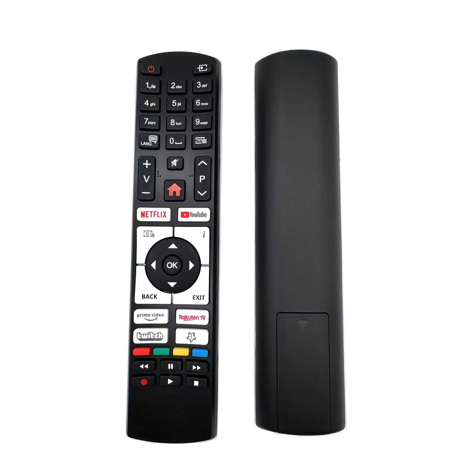 Toshiba RC4518P Replacement Remote Control for Smart LCD and LED Televisions