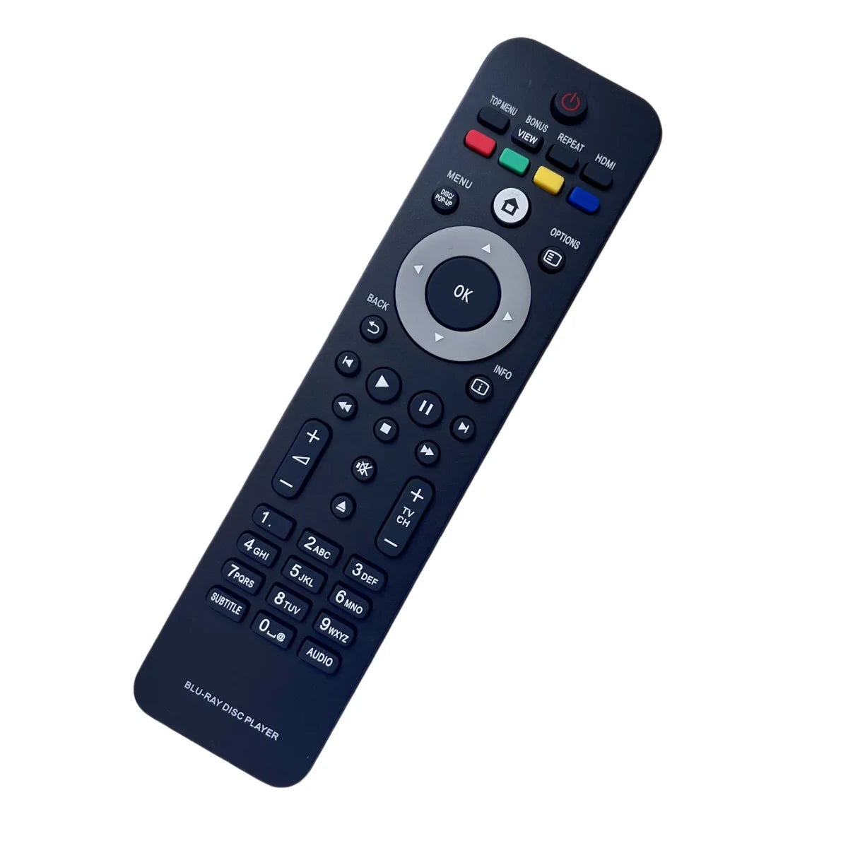 Replacement Remote Control for Blu-ray Disc Player Models Compatible with BDP Series Media Players