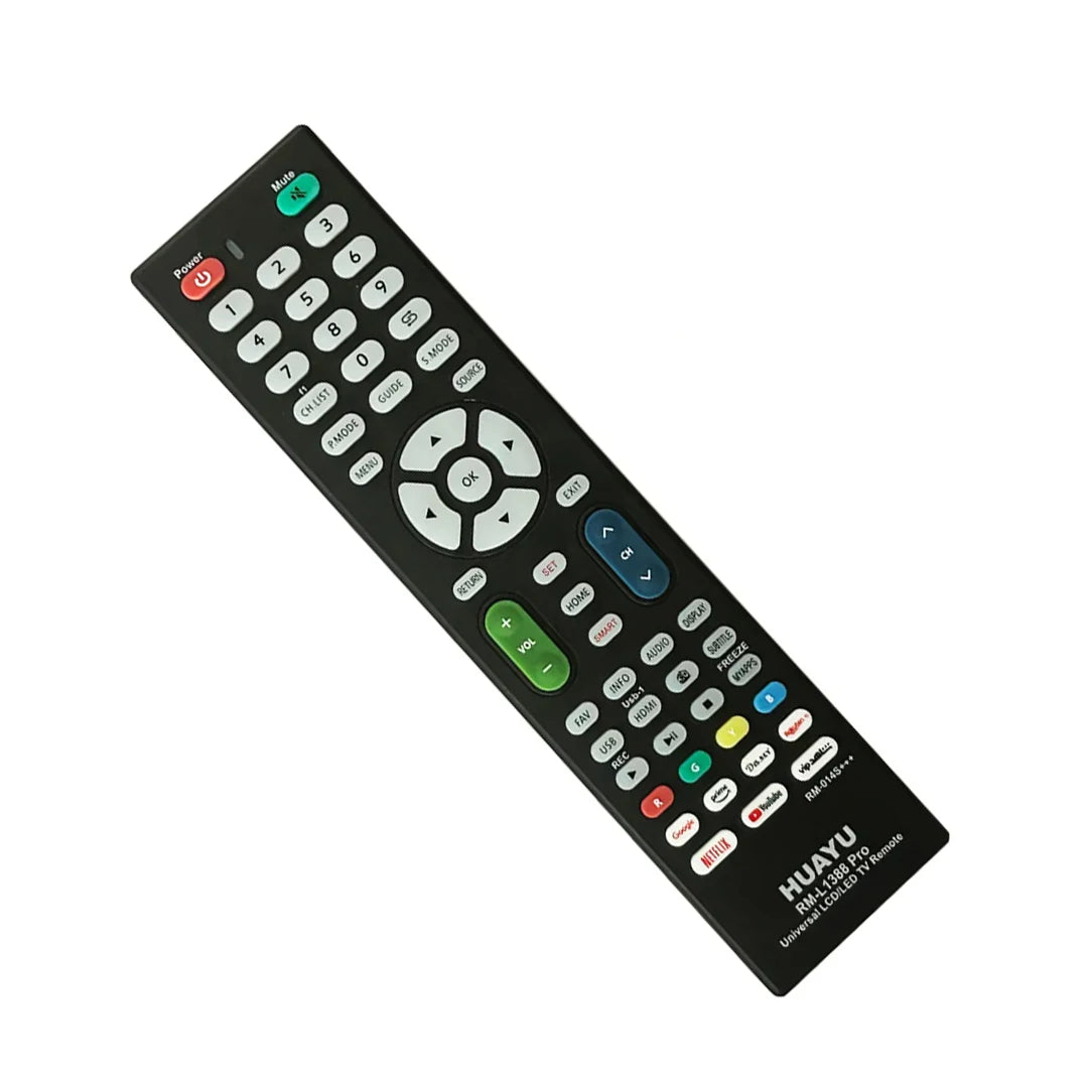 Universal Smart TV Replacement Remote Control for Changhong Ruba Ecostar Hyundai Intex JVC and More