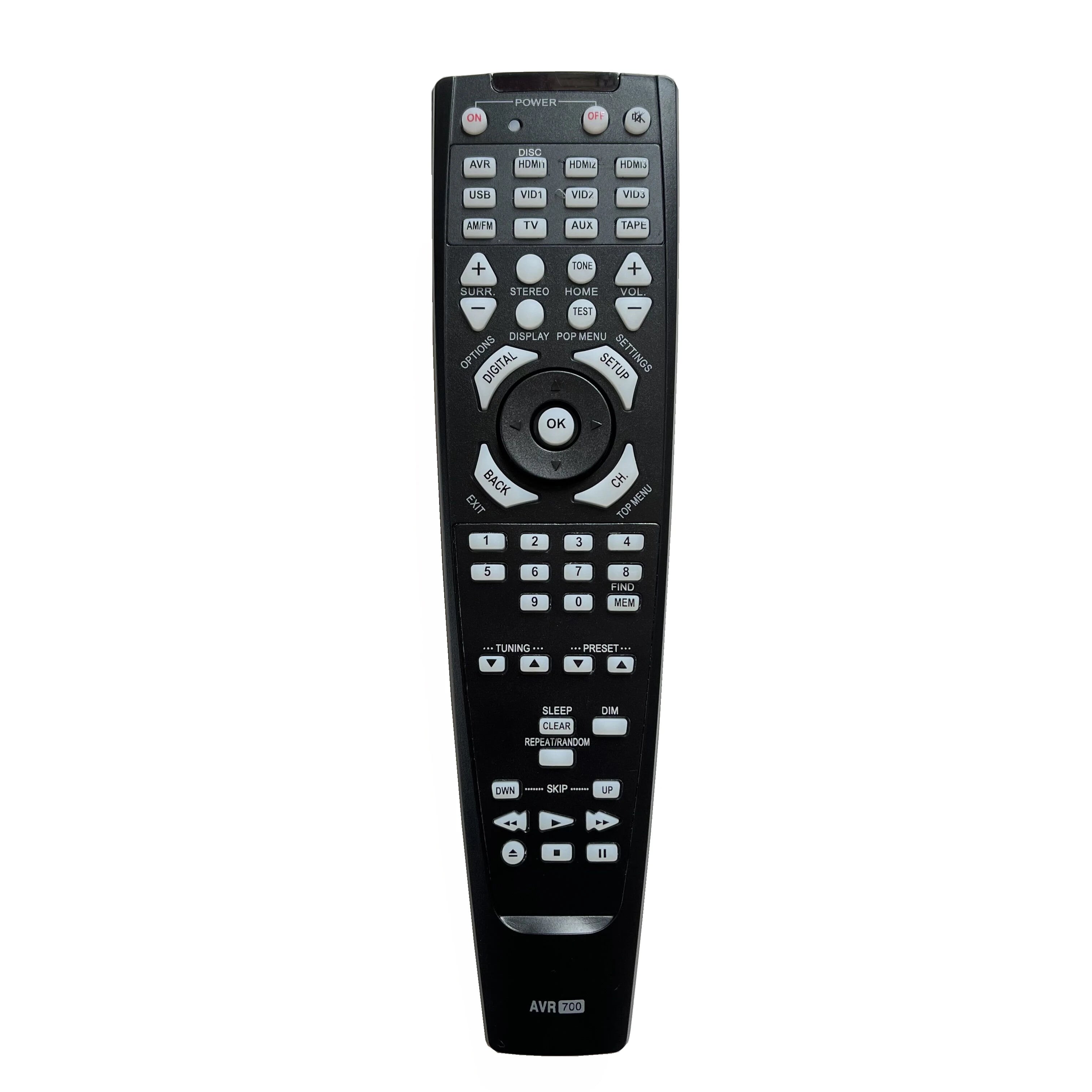 Replacement Remote Control for Audio Receivers Compatible with AVR Series Home Entertainment Systems