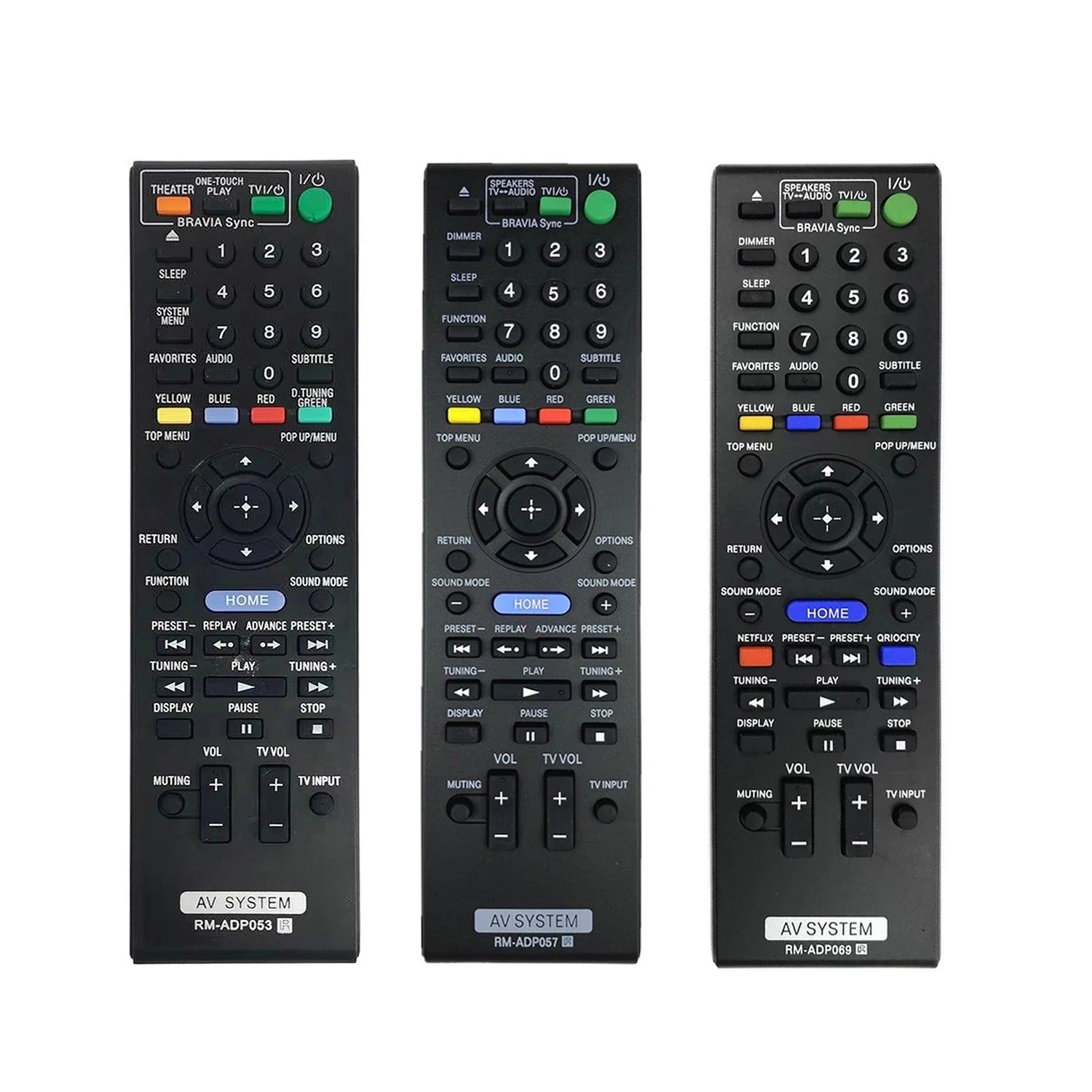 Sony RM-ADP Series Replacement Remote Control for AV and Blu-ray Home Theatre Systems