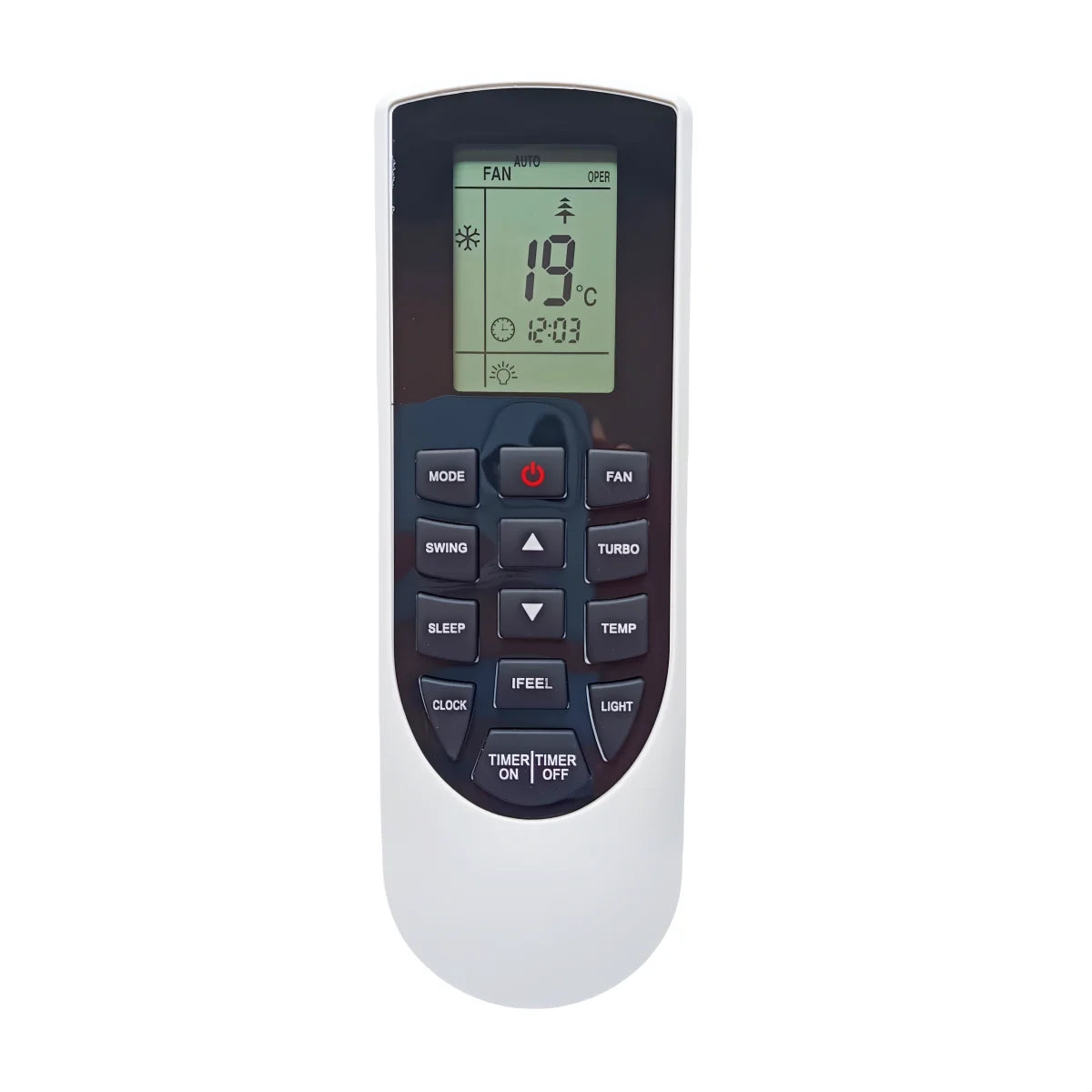 Replacement Air Conditioner Remote Control Compatible with YAN1F Series Climate Control Systems