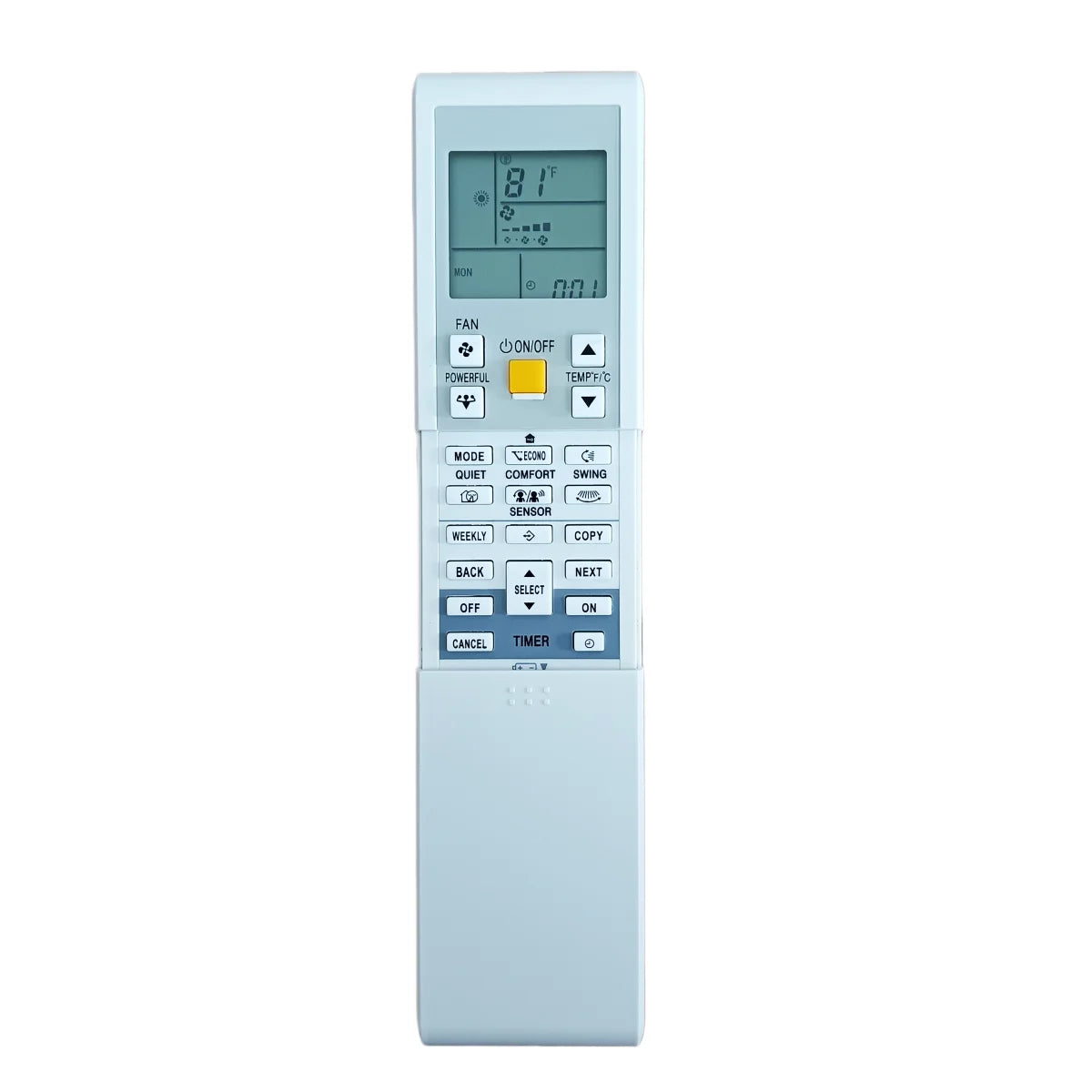 Replacement Air Conditioner Remote Control Compatible with Daikin ARC452A Series Systems