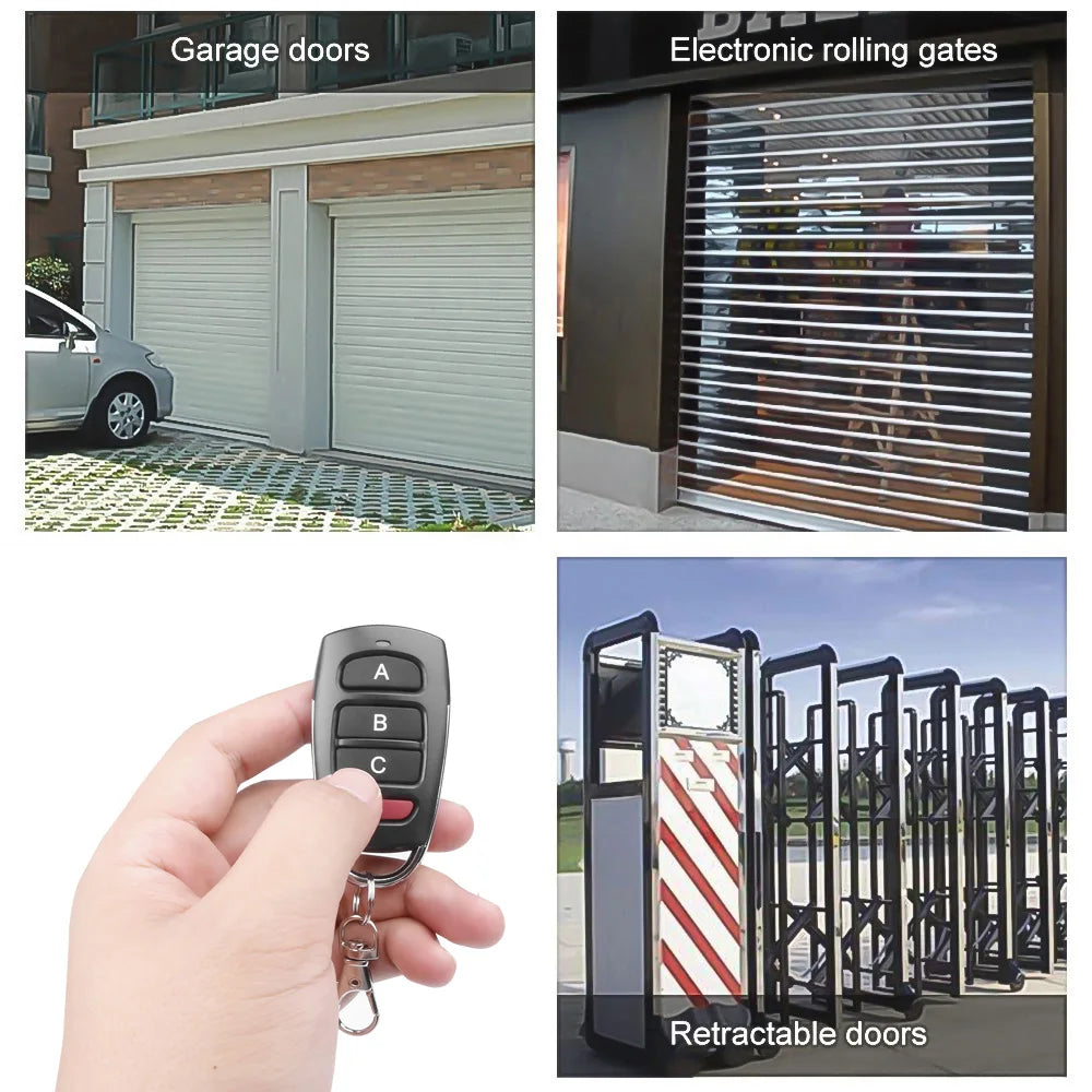 433MHz Wireless RF Remote Control Duplicator – Universal Garage & Gate Key Opener