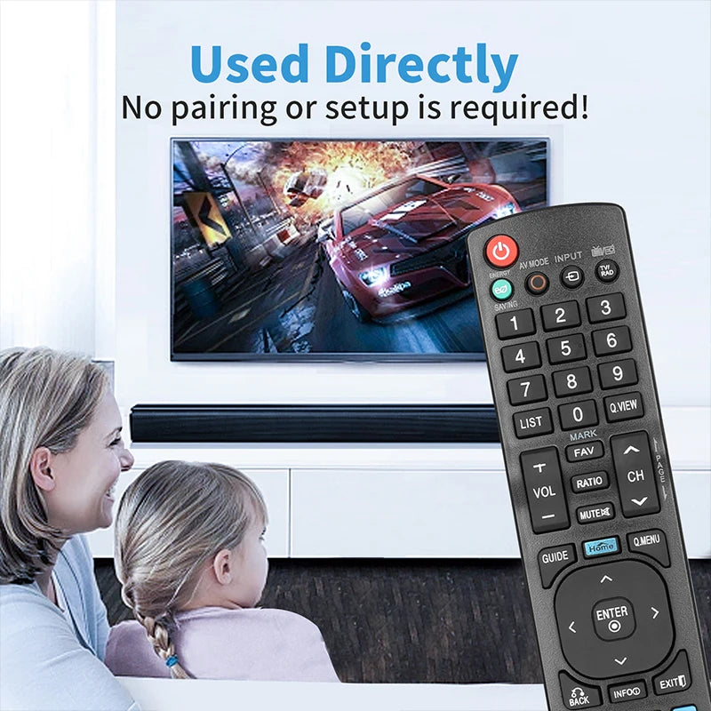 AKB72915254 Replacement Remote for 19LV2500 32LK330 55LV3500 42PW350 50PZ200 LG TV