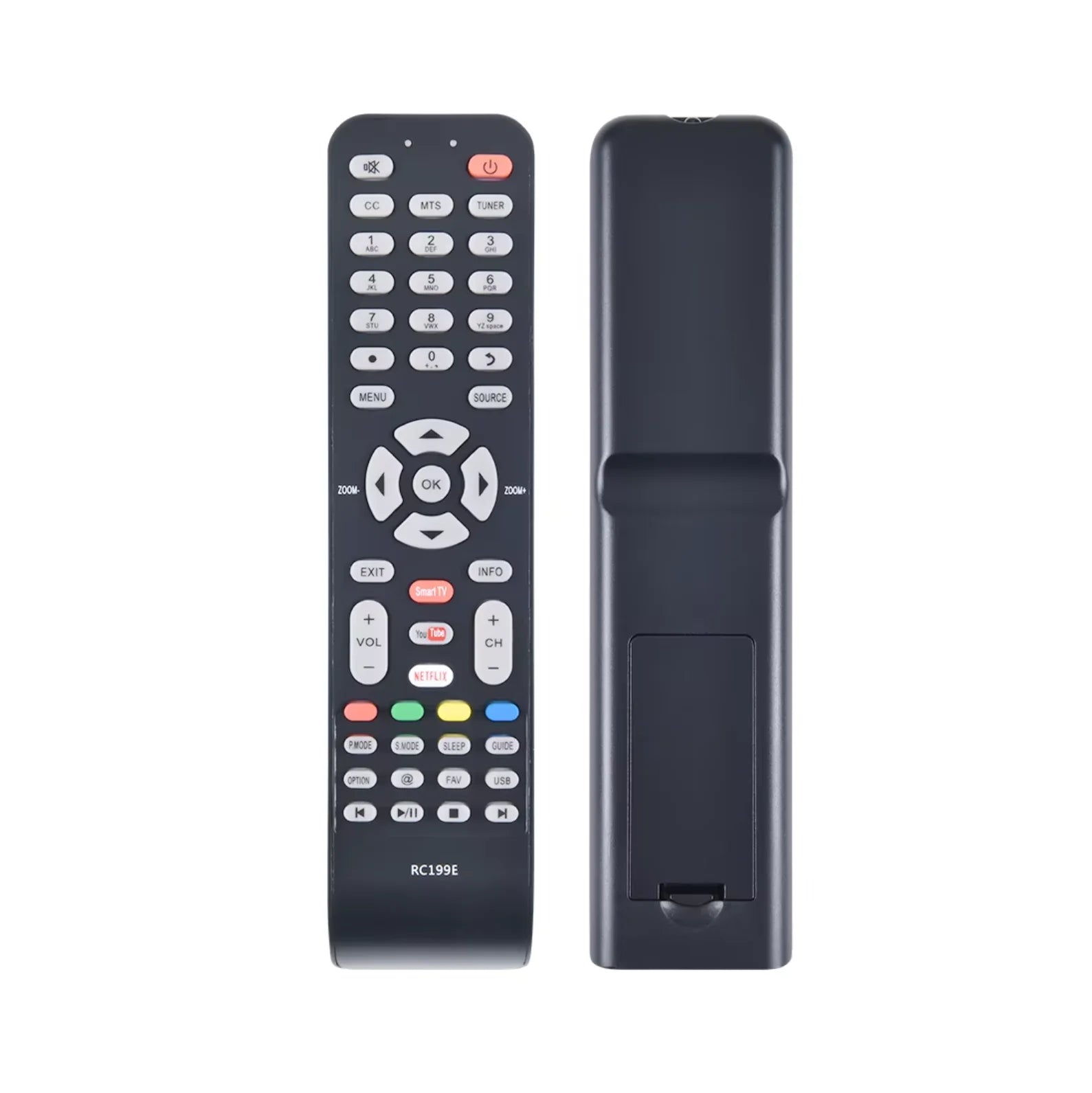 RC199E 06-519W49-C005X Replacement Remote Control for TC HYUN EKT HKPro VISIVO KALLE TV