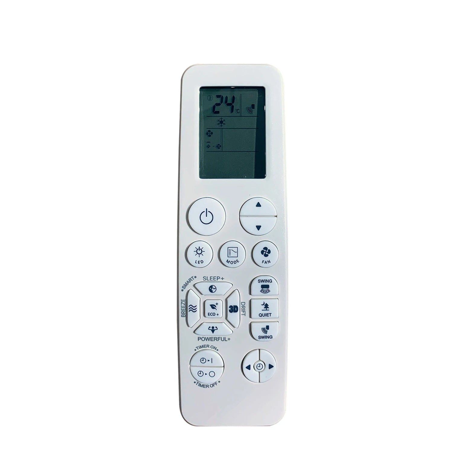 Daikin 3P537588-3A Universal Replacement Remote Control for Split Air Conditioner Systems