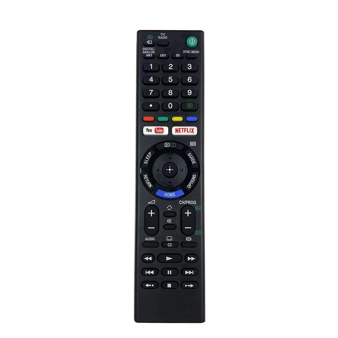 Sony RMF-TX100E Universal Replacement Remote Control for Smart LCD TVs RMT-TX100D RMT-TX100B RMT-TX100A