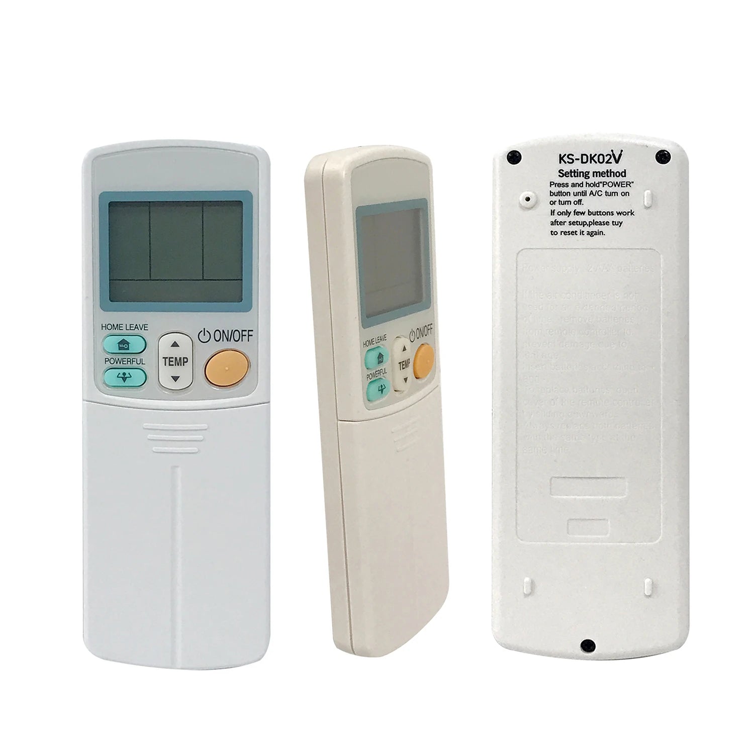 Daikin ARC433 Series Replacement Remote Control for Split Air Conditioner Systems