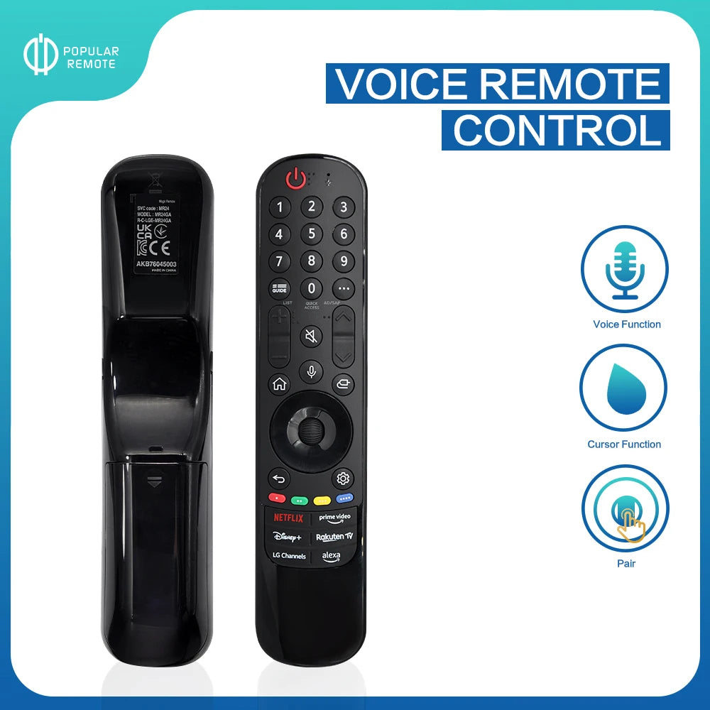 MR24GA Voice Magic Remote AKB76045003 for LG Smart OLED TV Pointer Control