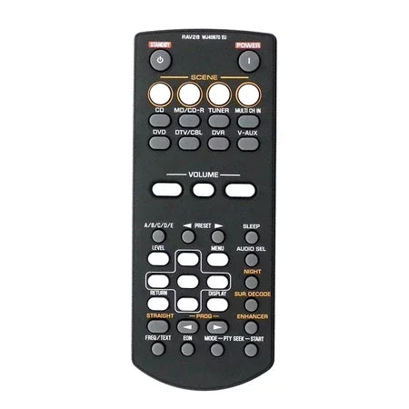 RAV28 Replacement Remote Control for RAV34 RAV250 RX-V361 RX-V363 RX-V365 HTR-6130 HTR-6230 AV Receiver