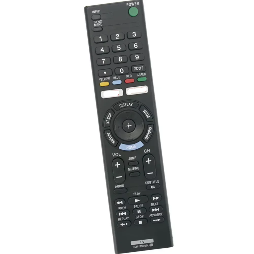 RMT-TX300U Replacement Remote Control for KD-65X730F KD-50X690E BRAVIA LED Smart TV