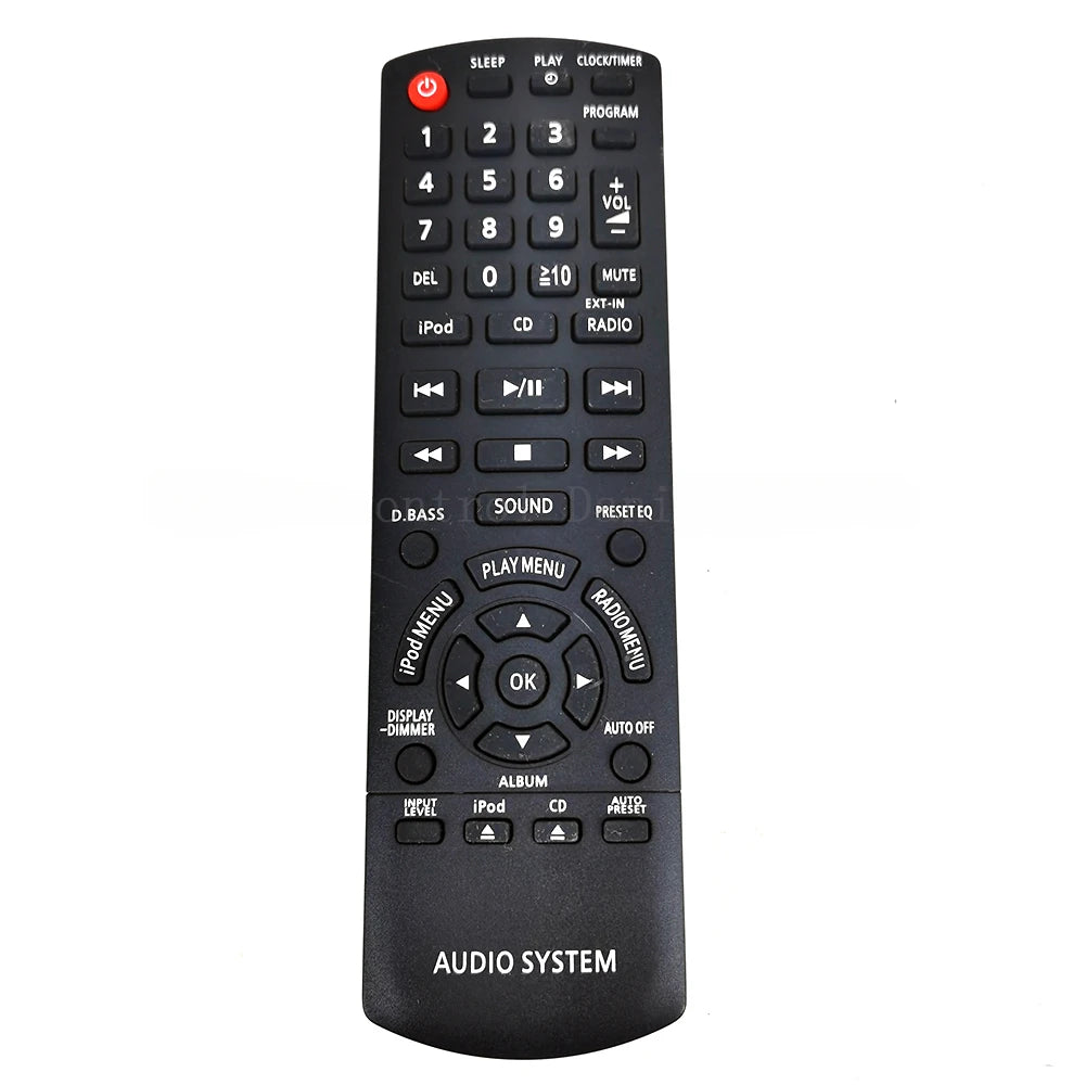 N2QAYB000641 Replacement Remote Control for SC-HC25 SC-AKX14 SC-PMX5 Compact Stereo System