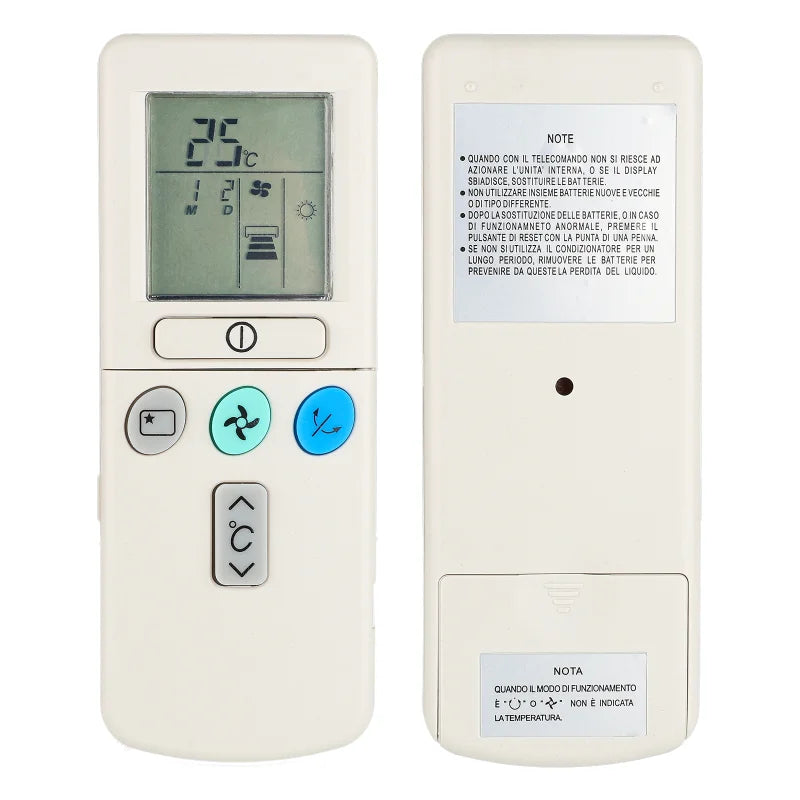 RAR-3U4 Replacement Remote for RAR-3U1 RAR-3U3 RAR-52P1 RAR-52P2 RAS-80YHA Hitachi Air Conditioner