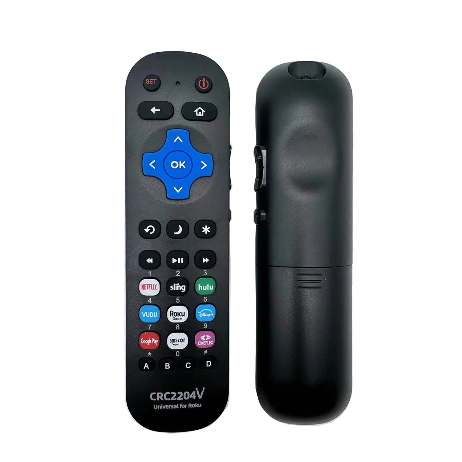 Universal IR Replacement Remote Control for Roku TV Element, Insignia, Haier, NS and Sanyo Televisions
