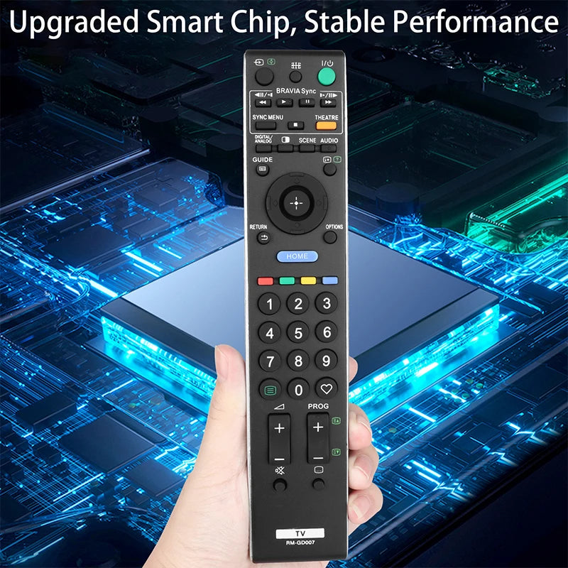 RM-GD007 Replacement Remote for KDL-20S4000 KDL-32W5500 KDL-40W4000 KDL-46W5500 Sony BRAVIA TV