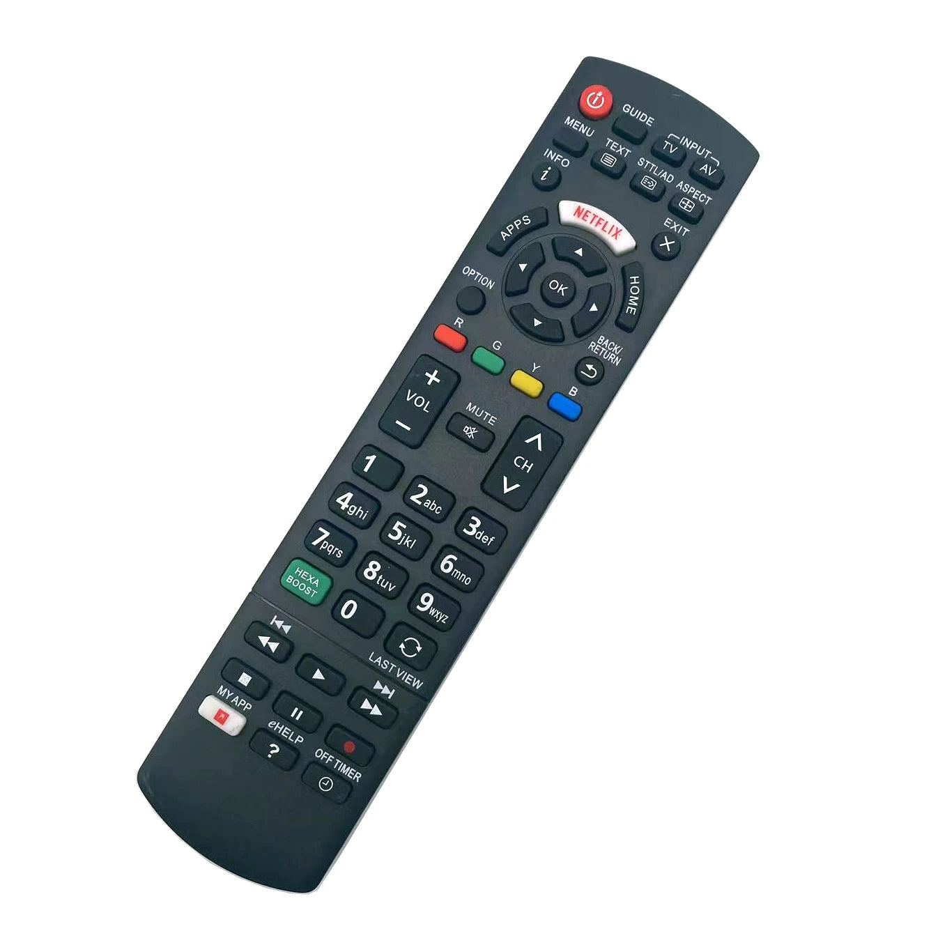 Panasonic N2QAYB001181 Replacement Remote Control for Smart LED Televisions