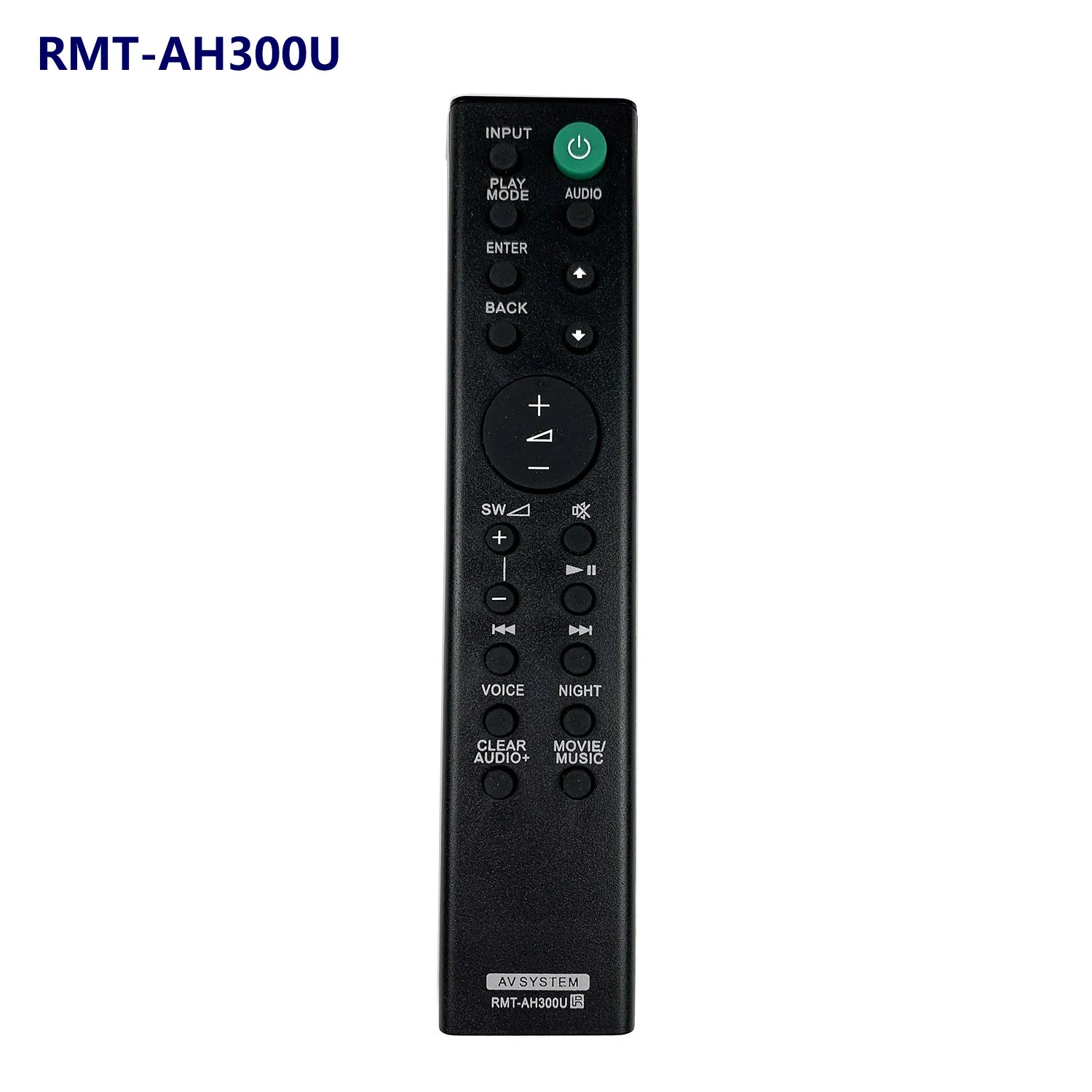 Sony RMT-AH300U Replacement Remote Control for Sound Bar Audio Systems