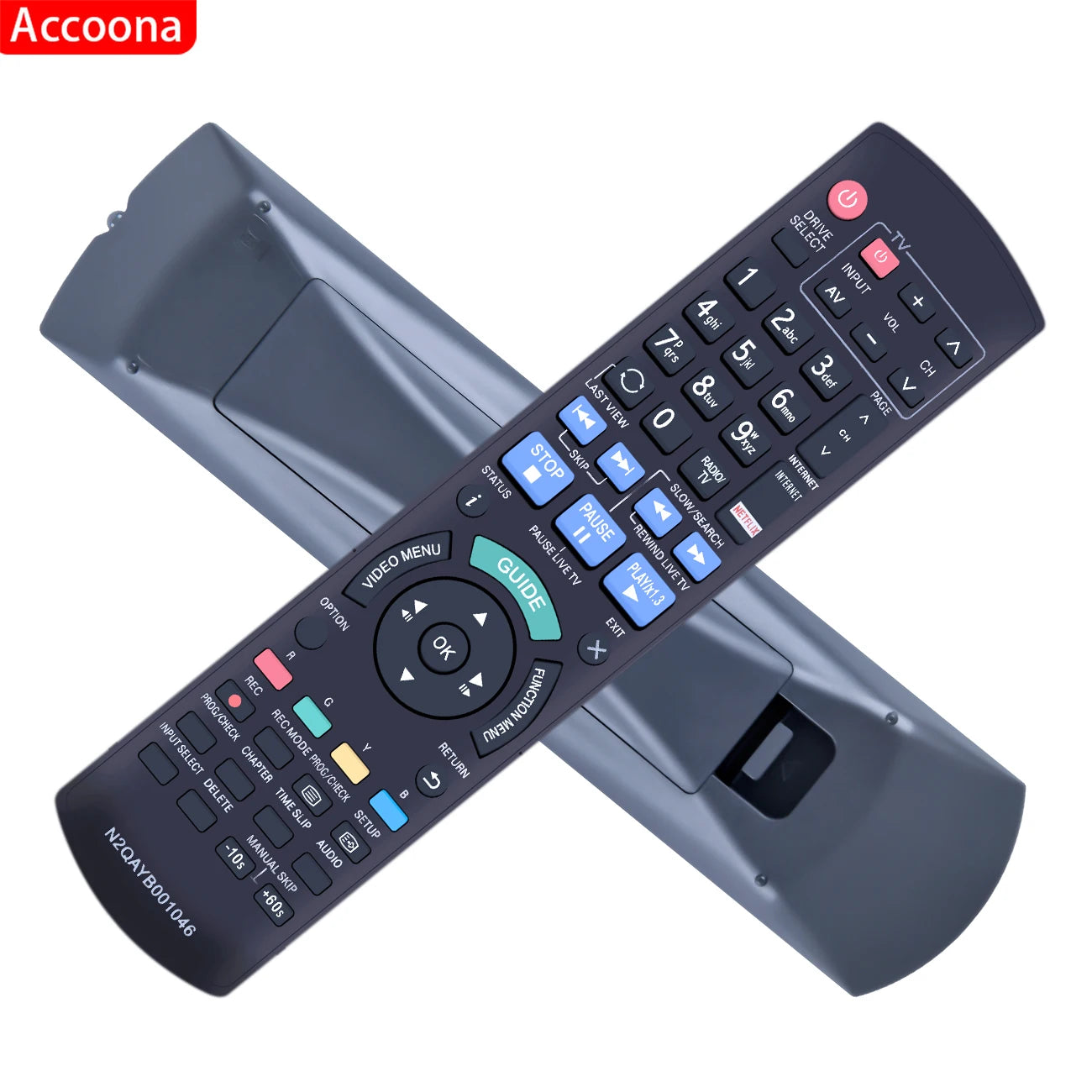N2QAYB001046 N2QAYB000759 N2QAYB000758 N2QAYB001114 Remote Control for Panasonic DVD Recorder