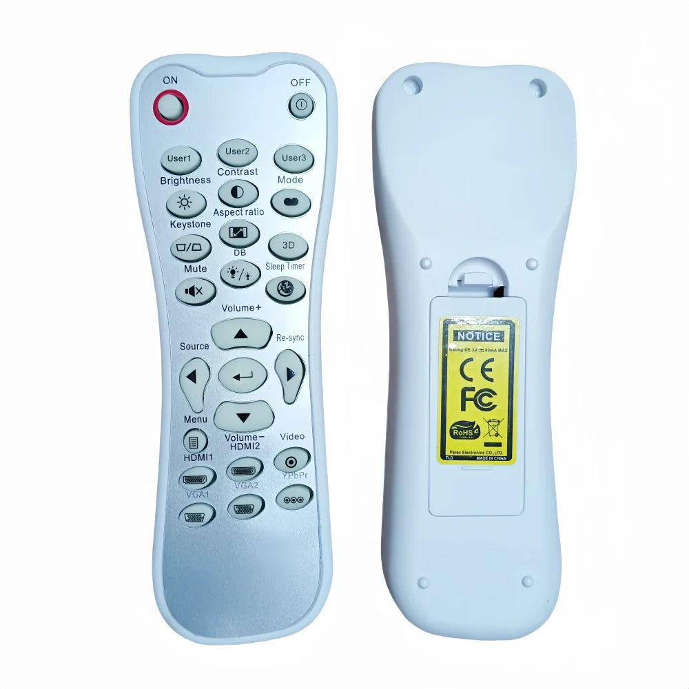 Replacement Remote Control for Cinema Projectors Compatible with HD and UHD Series Projector Models