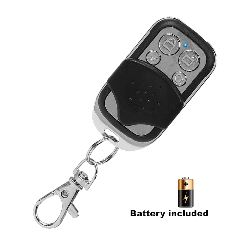 kebidumei 433MHz 4CH garage door remote control duplicator with 27A battery