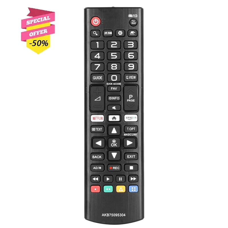 AKB75095304 Replacement Remote Control for 32LK610B 43LK6100 49LK6000 OLED55C8 LG Smart TV