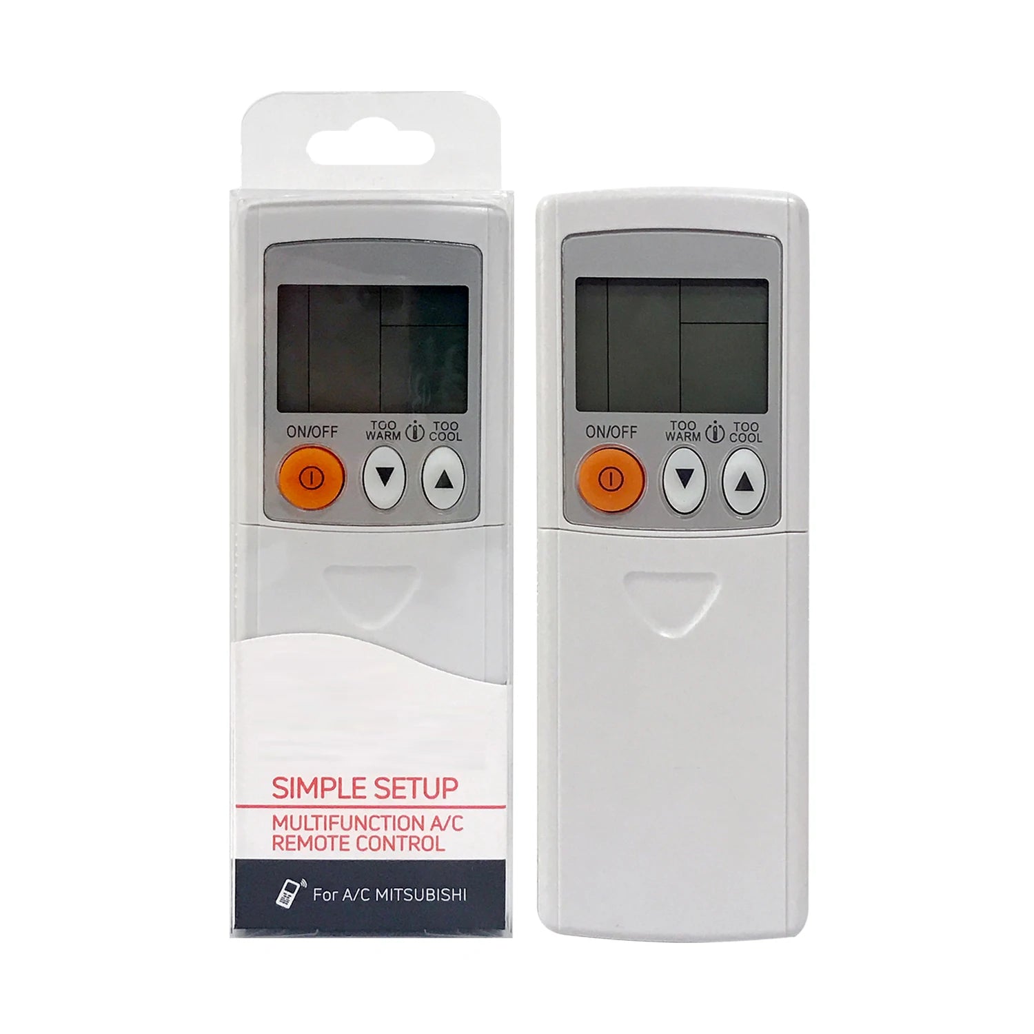 Mitsubishi MH08B Universal Replacement Remote Control for Split Air Conditioner Systems