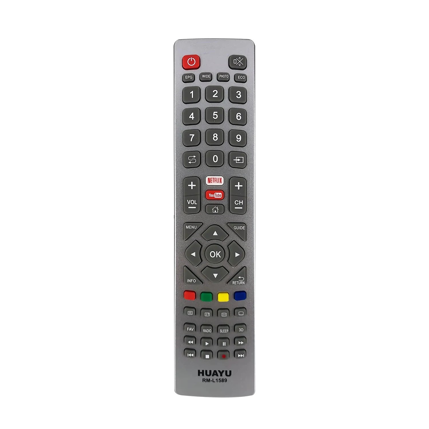 Sharp Universal Replacement Remote Control for LC-32CHE6241E LC-40CFE6242E LC-43CFE6241E LED TVs