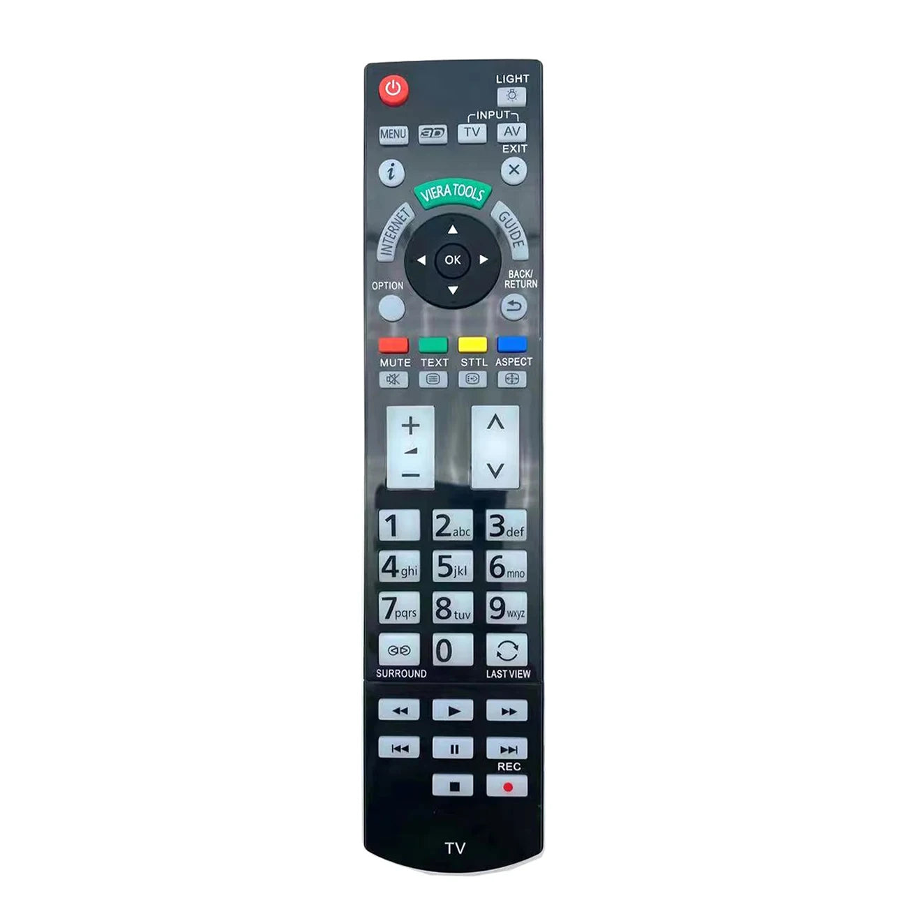 Panasonic N2QAYB000715 Replacement Remote Control for VIERA TX-P and TX-L Series Televisions
