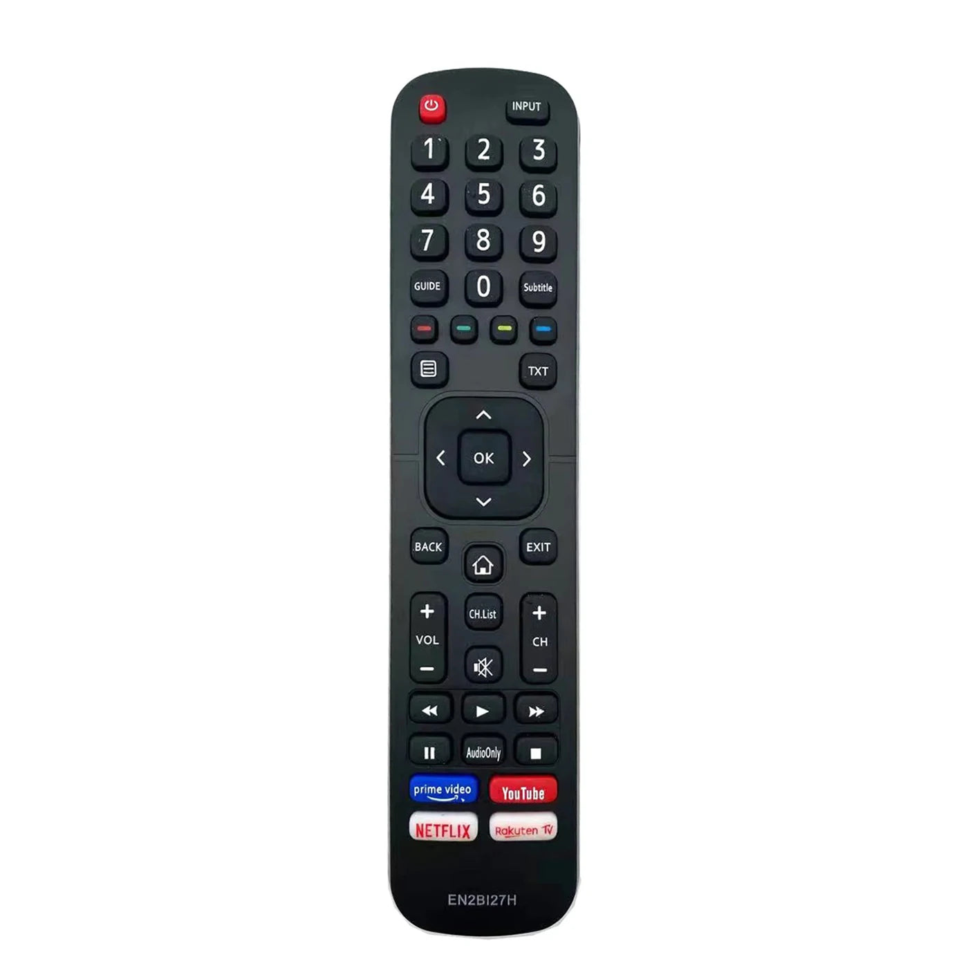 Hisense EN2BI27H Replacement Remote Control for H Series LED and Smart Televisions