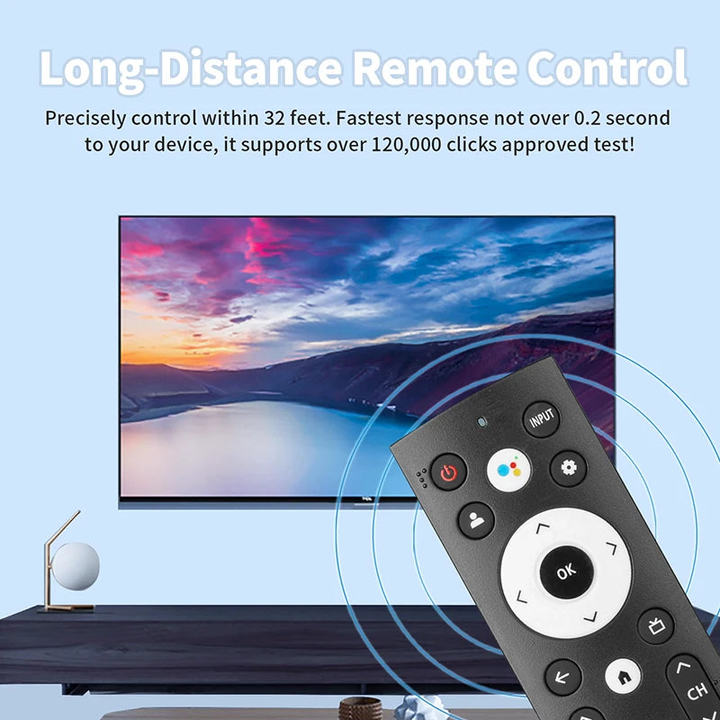 ERF3M90H IR Replacement Remote for 50A6H 55A6H 65A6H 75A6H 50U6H 55U6H Hisense Google 4K TV
