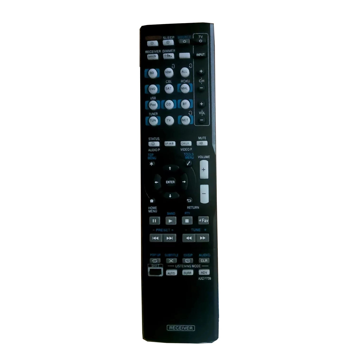 Pioneer AXD7739 Replacement Remote Control for VSX-45 VSX-830 and VSX-830K AV Receivers