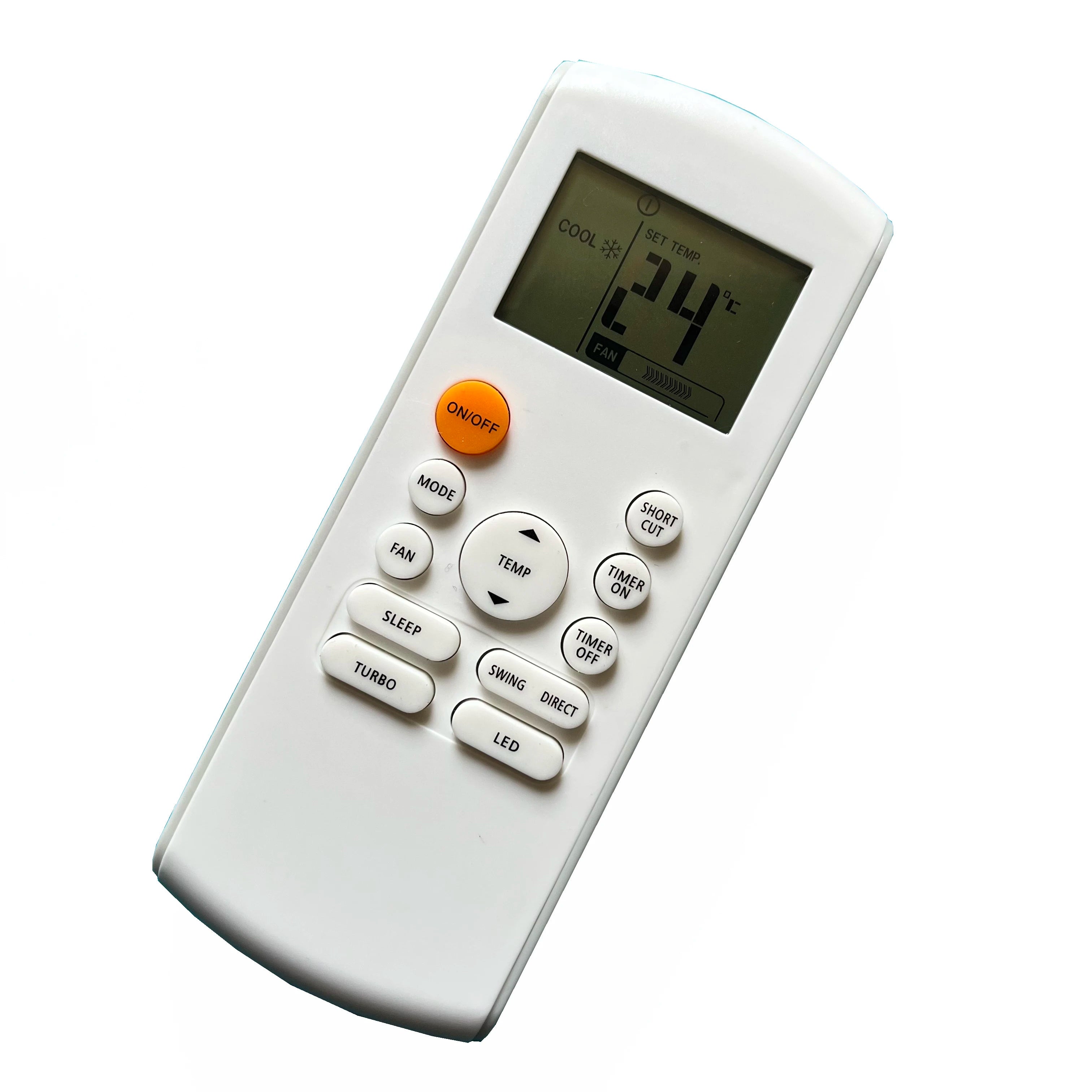 Universal Air Conditioner Remote Control Compatible with Midea RG57 Series Climate Control Systems