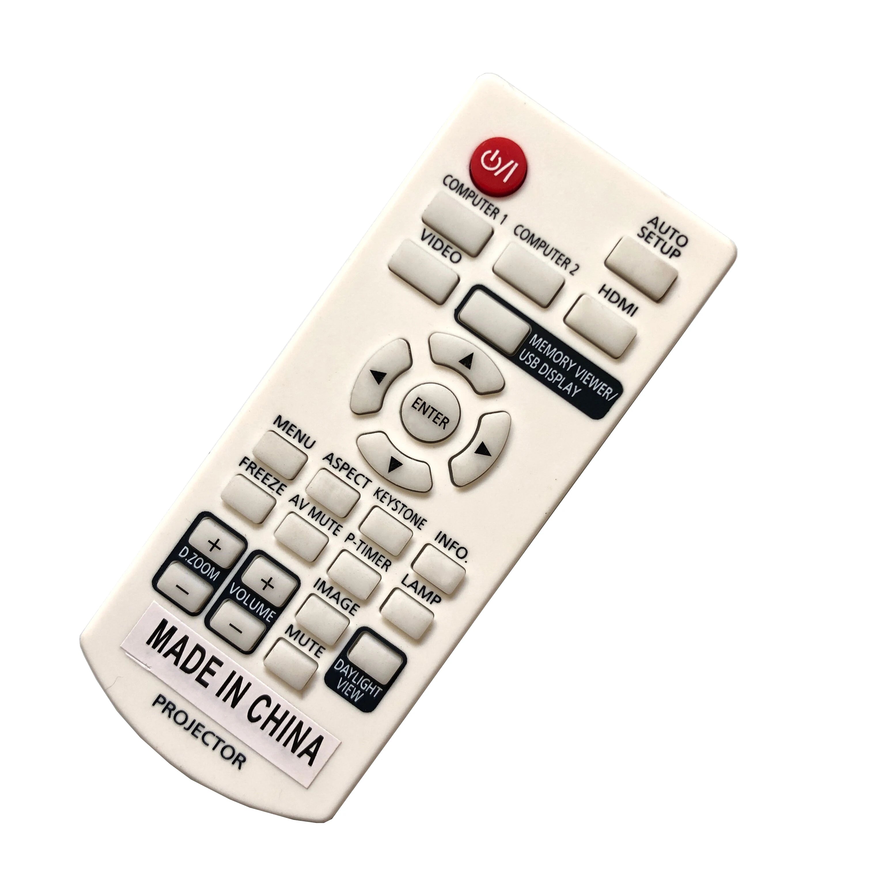 Replacement Remote Control for Projector Models Compatible with PT-LB, PT-LW, PT-TW and PT-TX Series