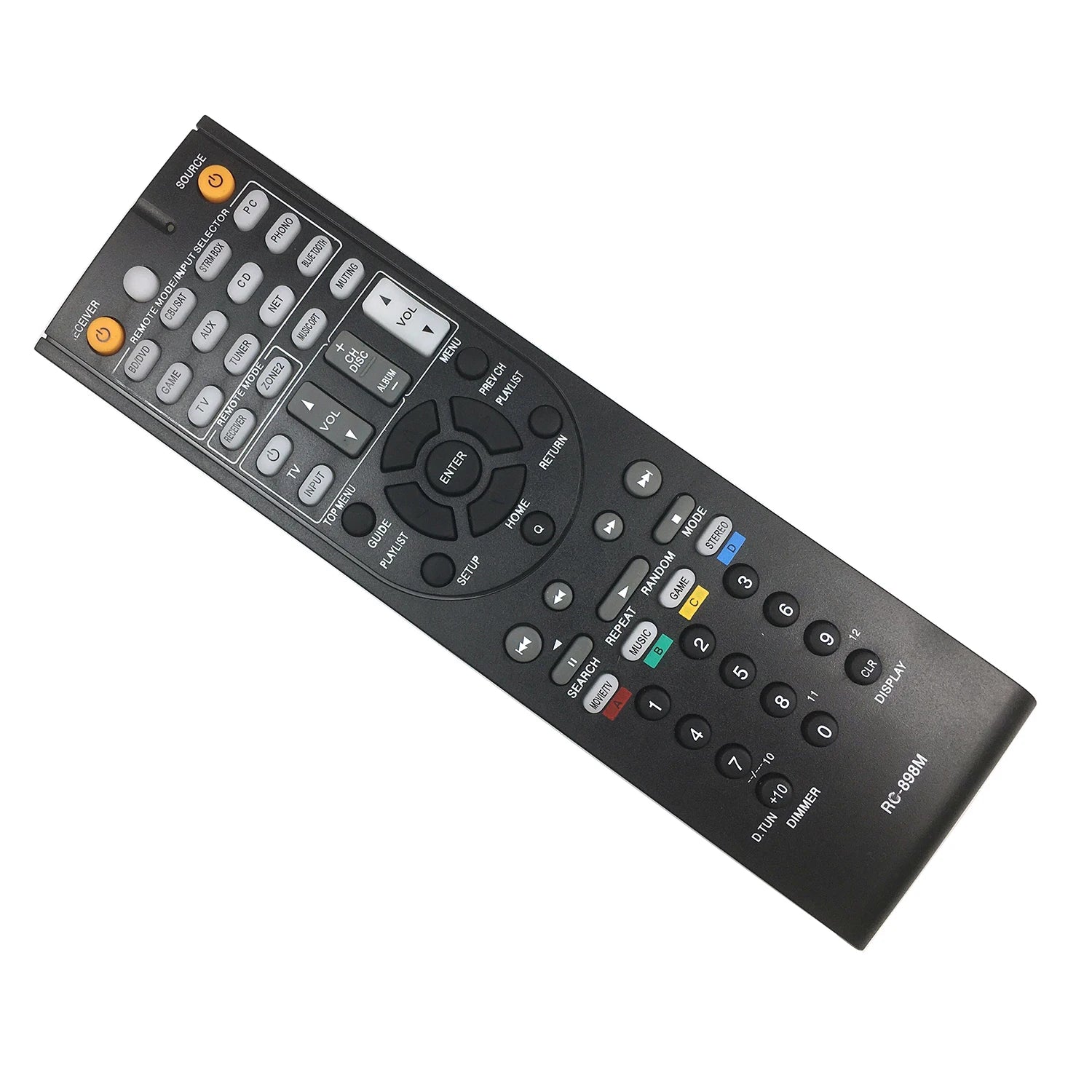 Accessoire Home Cinéma ABS Télécommande AV RC-898M Pour ONKYO TX-NR646 TX-NR747 TX-NR545 Télécommande Longue Portée 10m Accessoire Home Cinéma ABS Télécommande AV RC-898M Pour ONKYO TX-NR646 TX-NR747 TX-NR545 Télécommande Longue Portée 10m