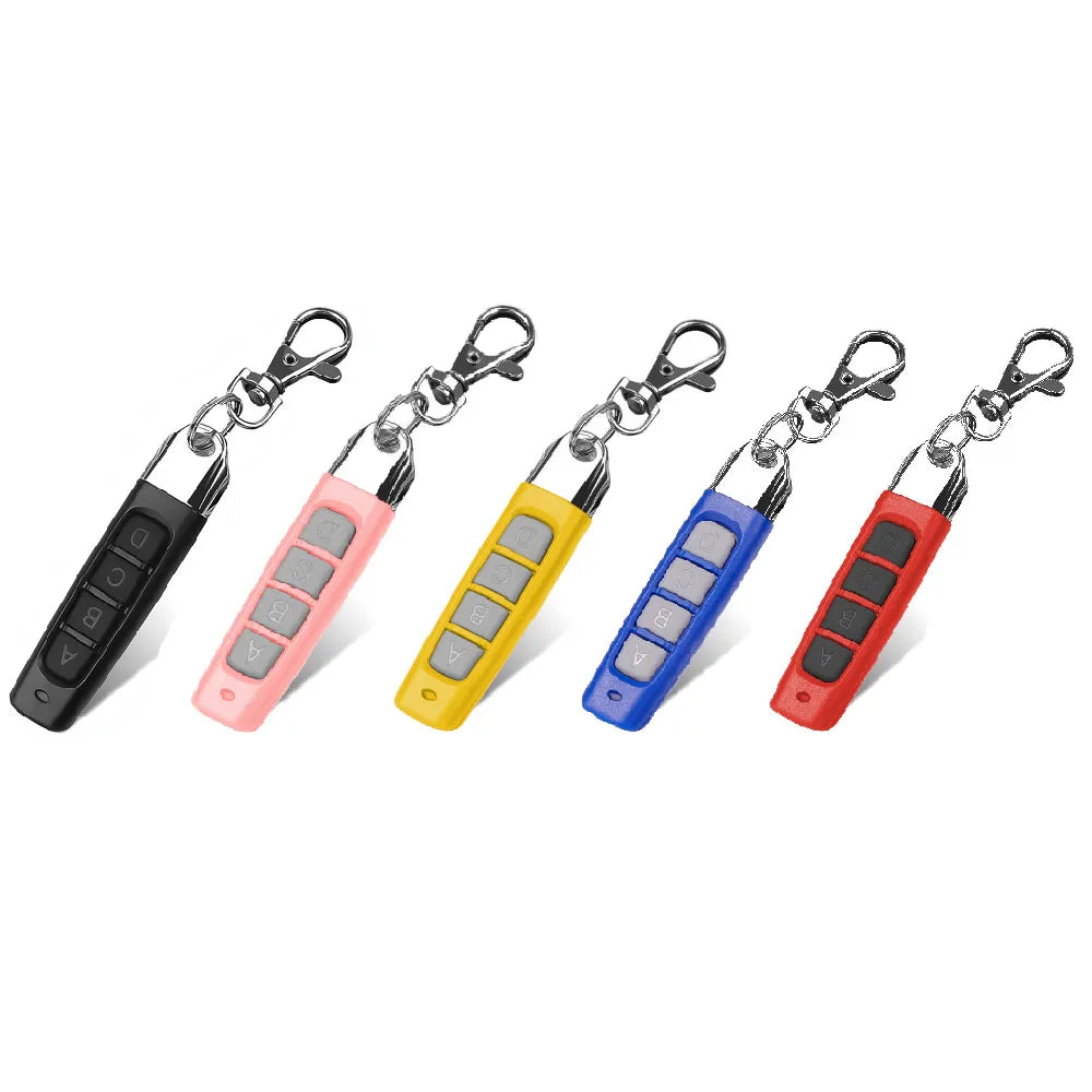 Universal 433MHz Garage Door Opener Remote – 4-Button Clone, Learning & Rolling Code Duplicator