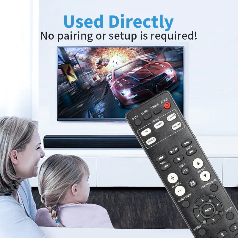 RC-1162 Replacement Remote Control for RCD-M39 RCD-M39DAB Denon CD Receiver Audio System