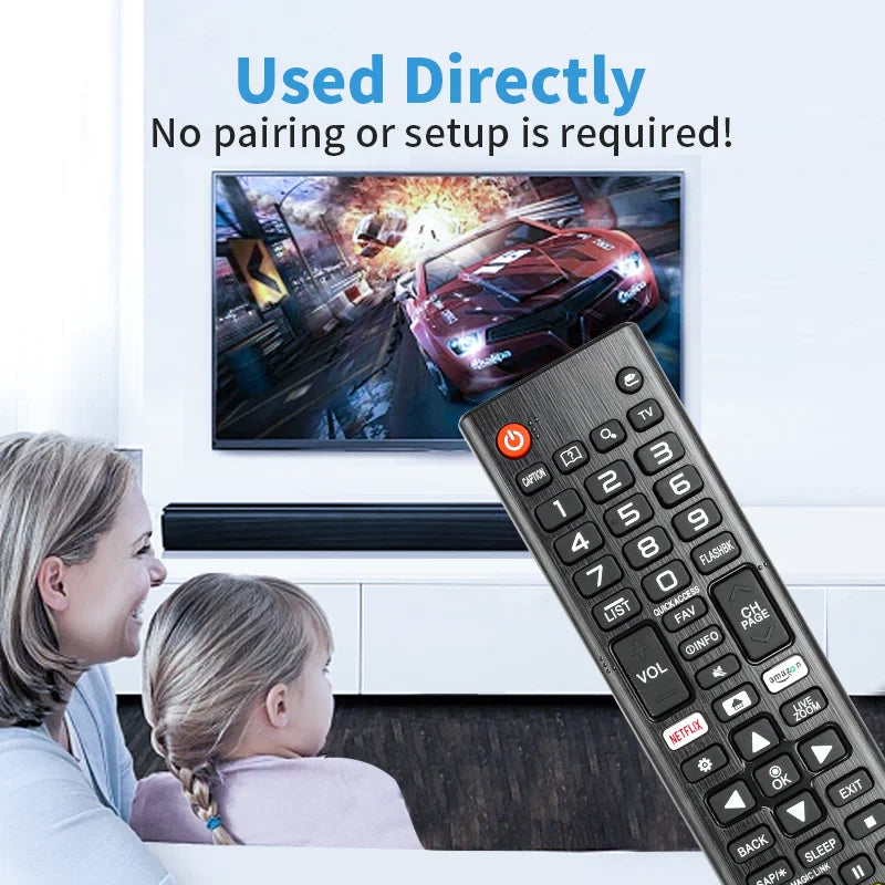 AKB75095307 Replacement Remote for 32LJ550B 55LJ5500 43UJ6200 49UJ6500 55UJ6050 LG Smart TV